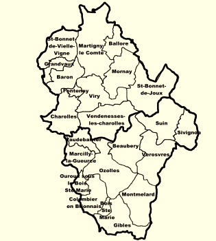 D�tail des communes constituant les zones A et B